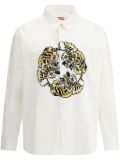 Kenzo tiger-print shirt - White