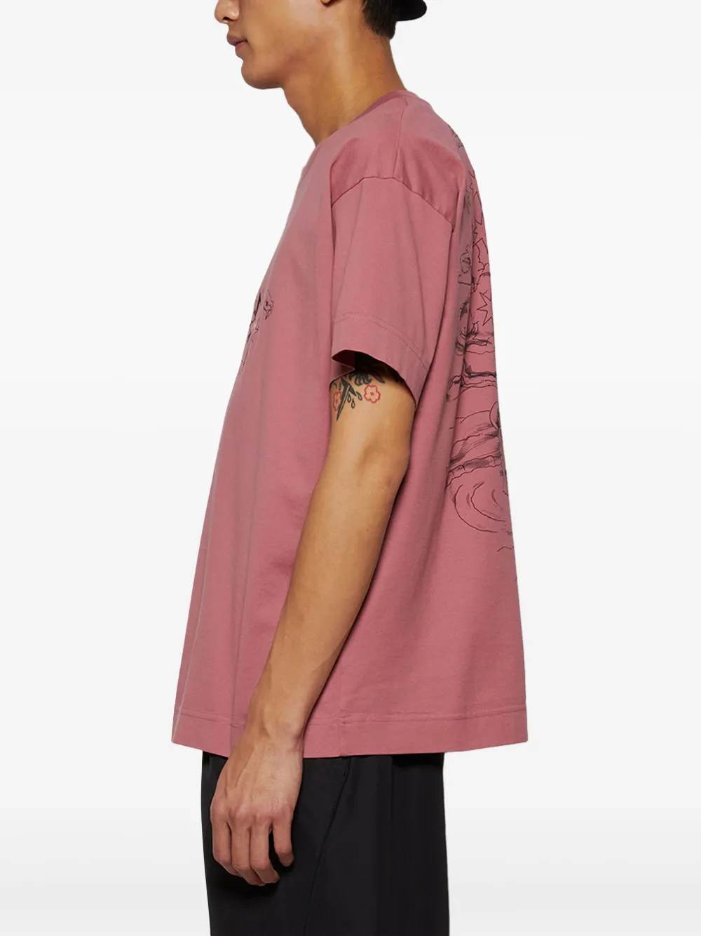 illustration-print T-Shirt