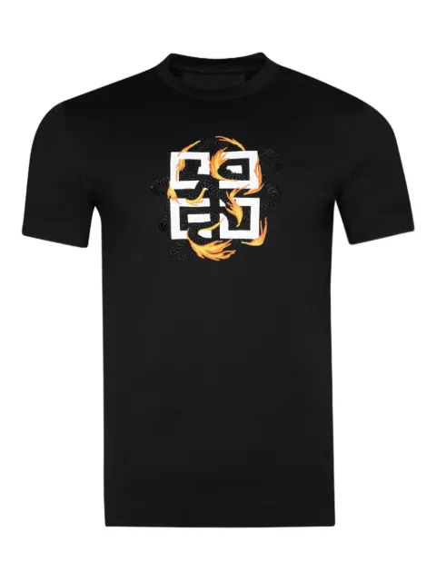 Givenchy slim-fit graphic-print T-shirt
