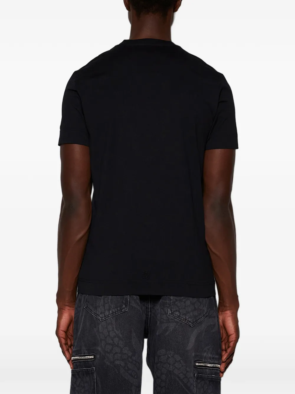 Givenchy Slim-fit T-shirt met print Zwart