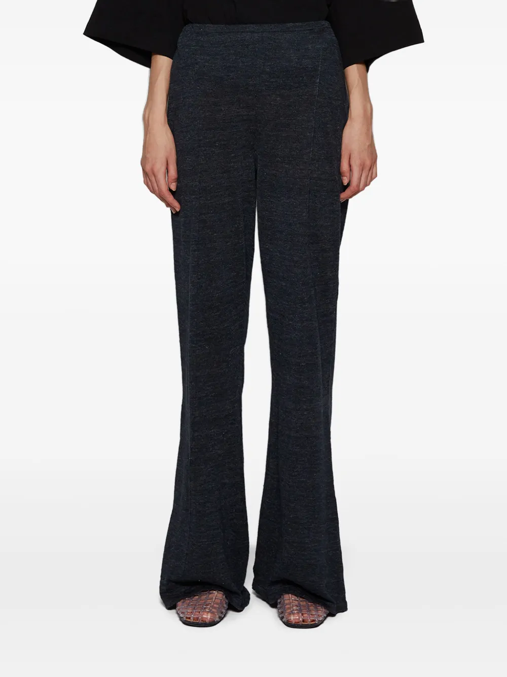 The Row Flared broek Blauw