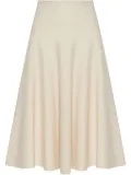 The Row Harley midi skirt - White