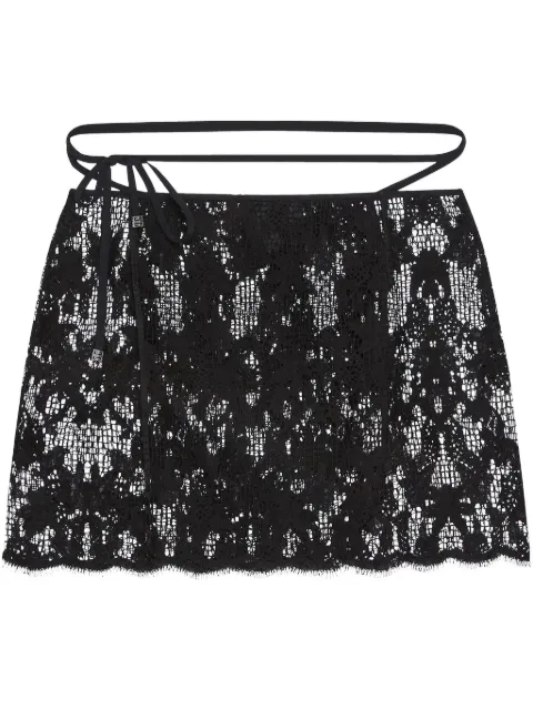 Givenchy lace mini skirt