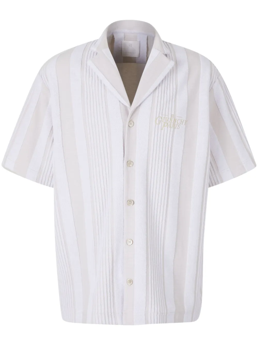 Givenchy camisa texturizada con motivo de rayas | blanco | Image 1