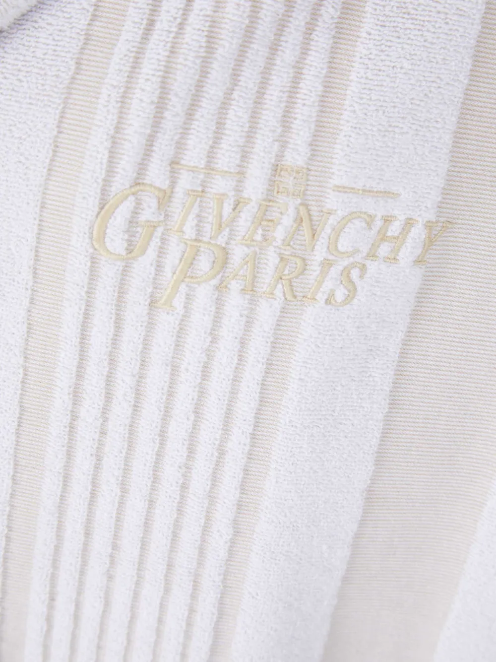 Givenchy Gestreept overhemd met textuur Wit
