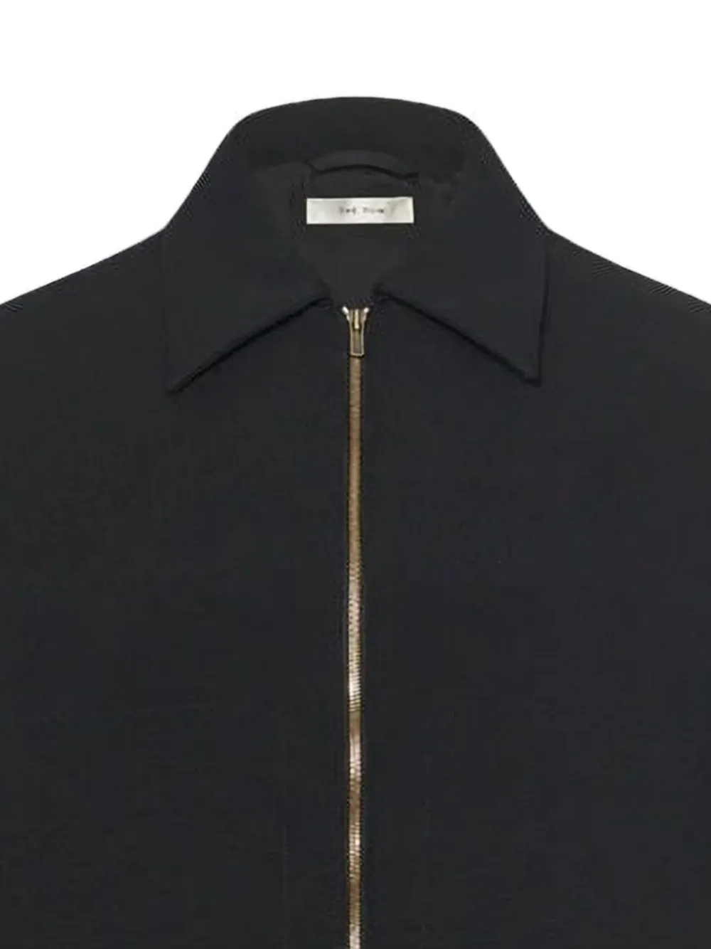 The Row Mave jurk met ballonmouwen en rits - Zwart