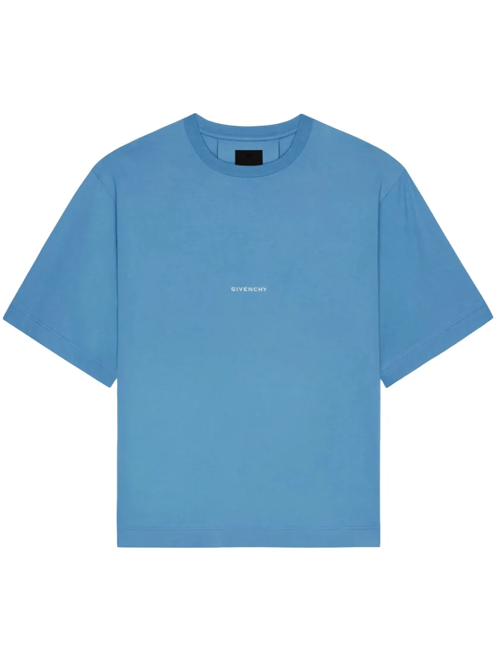 Givenchy T-shirt met logoprint Blauw