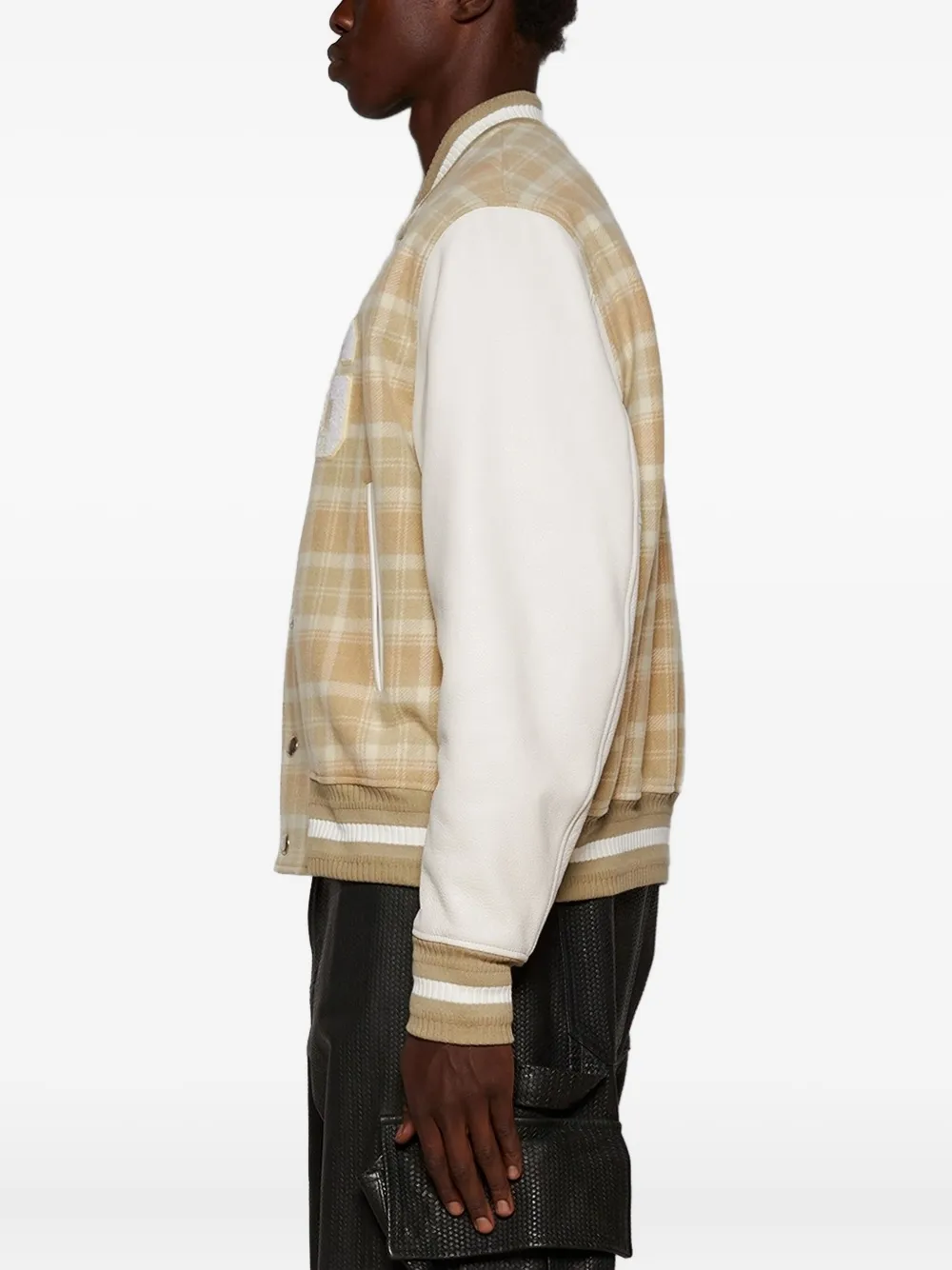 Givenchy Geruit bomberjack Beige