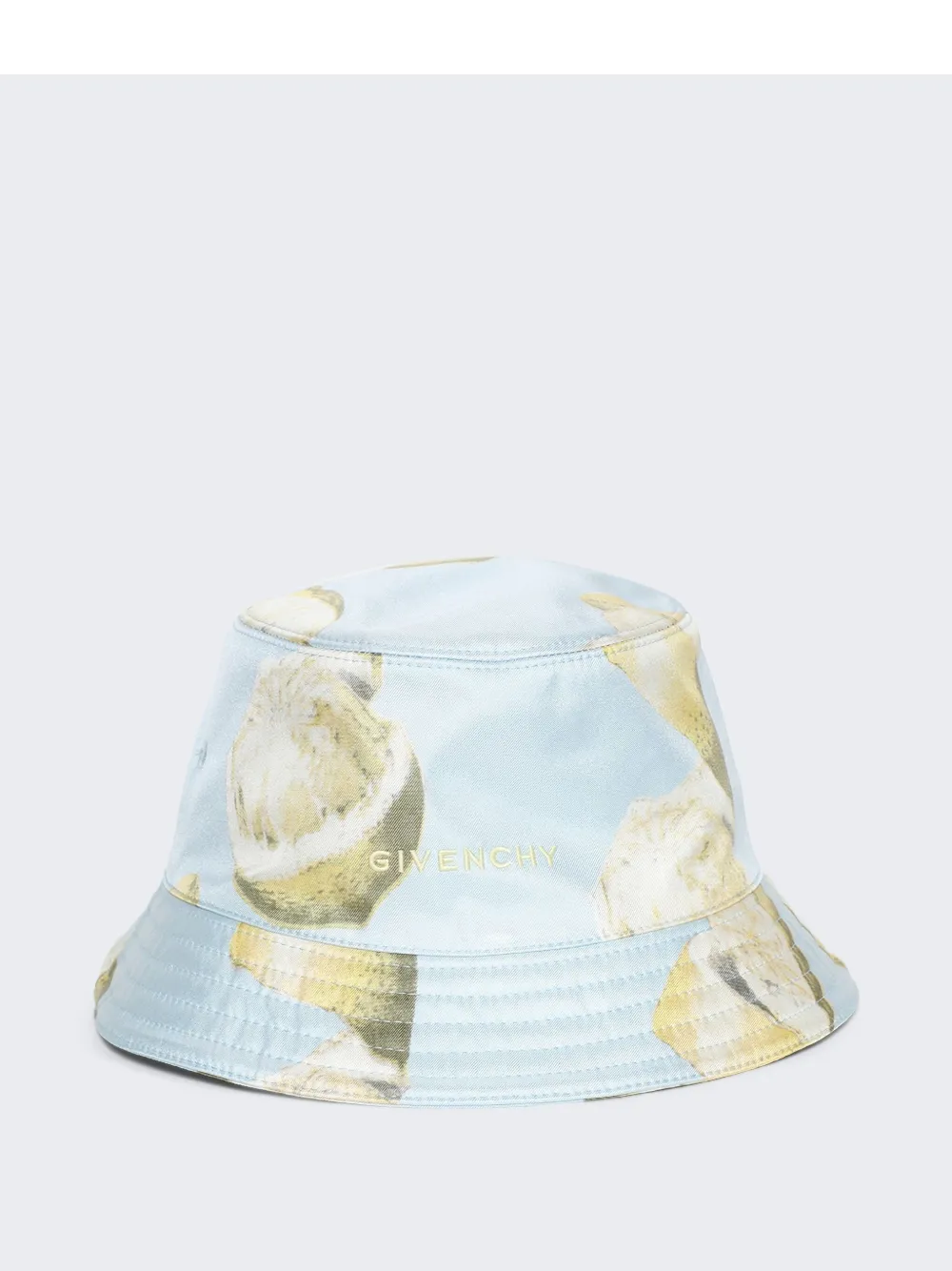 Givenchy Lemon-print Bucket Hat In Blau