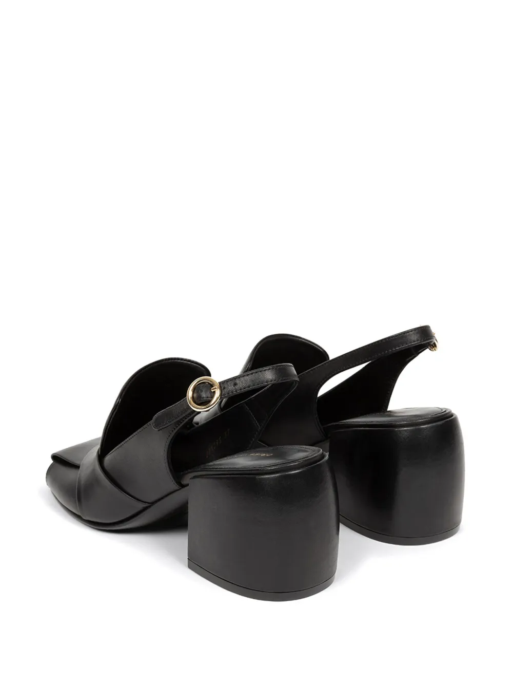 DRIES VAN NOTEN 65mm leather pumps Black