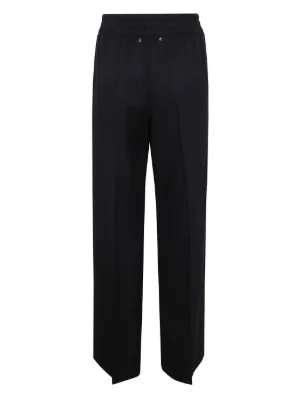 【送料&関税込】Golden Goose Maewa Straight-leg Trousers Golden Goose logo-patch straight-leg Trousers | Black | FARFETCH
