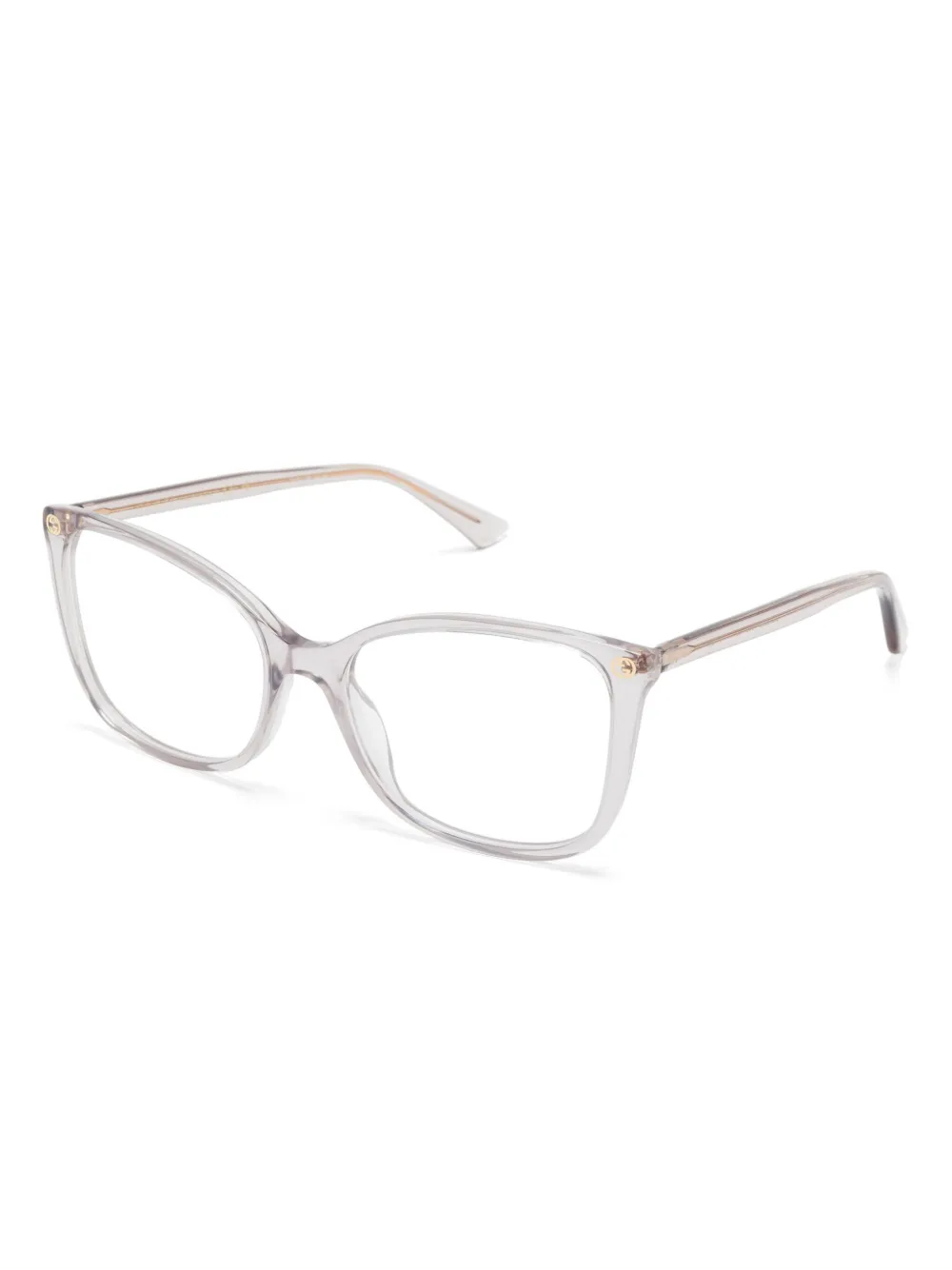 Gucci Eyewear Bril met cat-eye montuur - Grijs