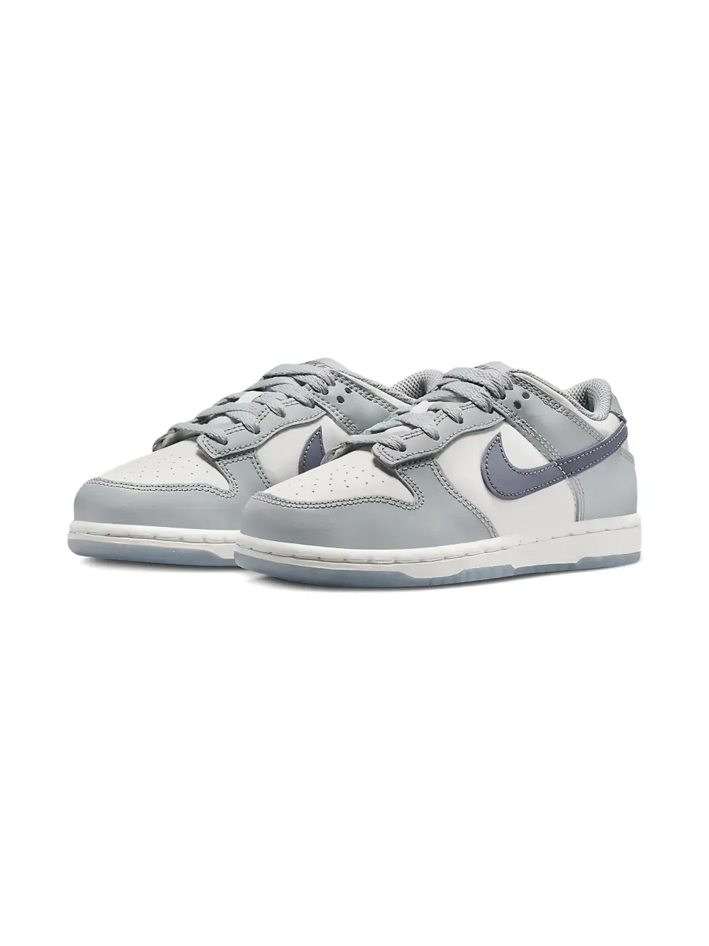 Nike Kids Dunk Low "Light Carbon" sneakers Grijs