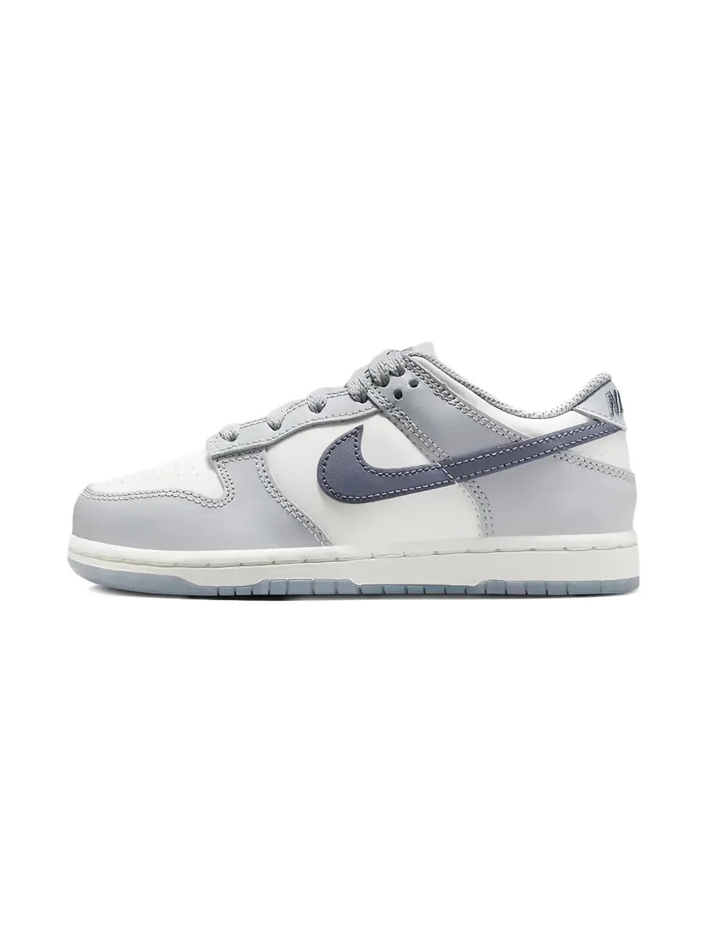 Nike Kids Dunk Low "Light Carbon" sneakers Grey