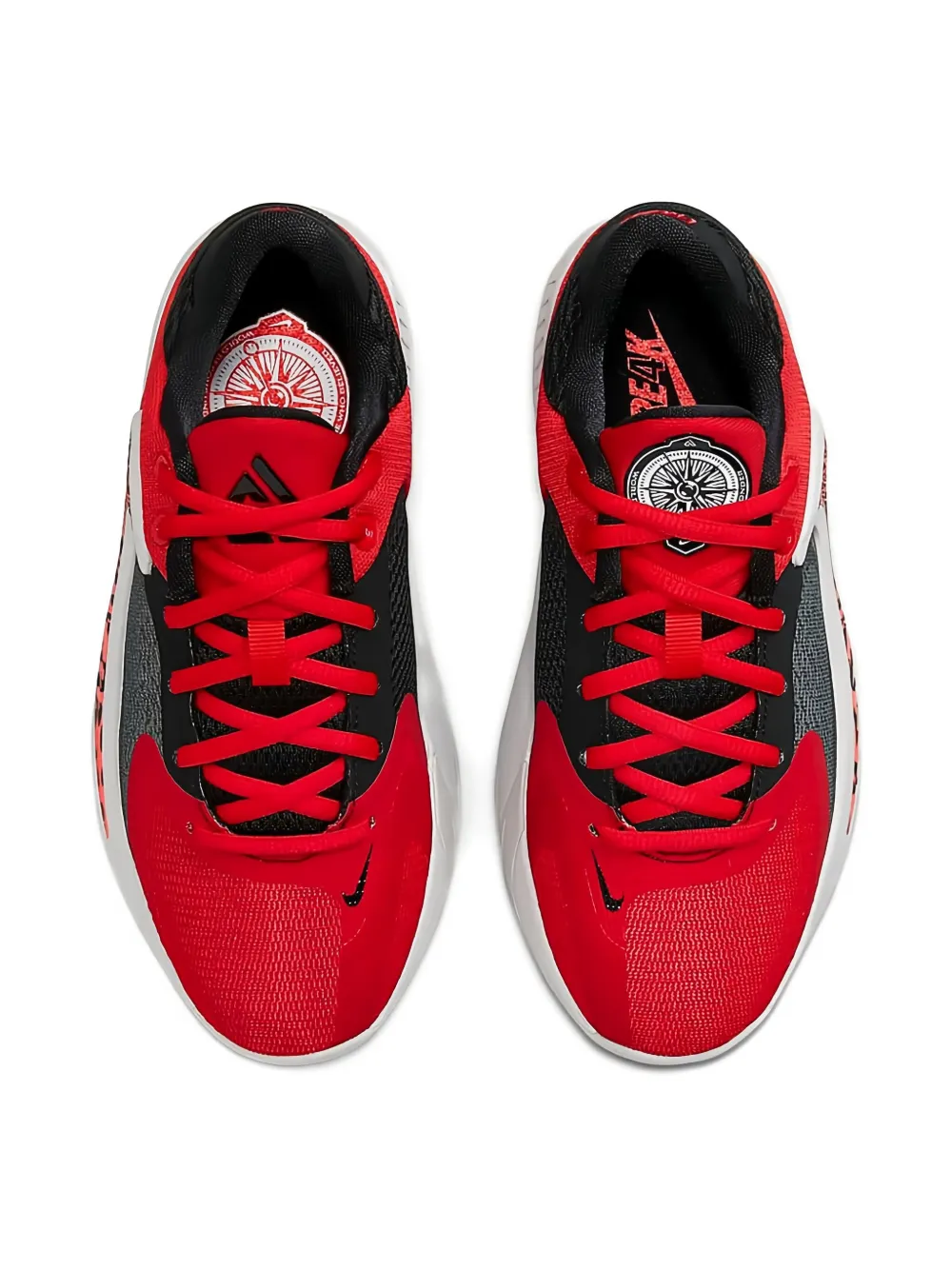 Nike Kids Zoom Freak 4 "Safari" sneakers Red