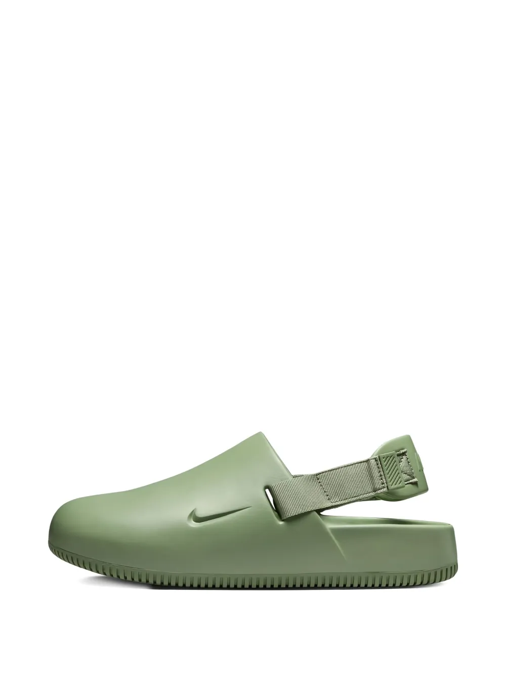 Nike Calm "Oil Green" muiltjes Groen