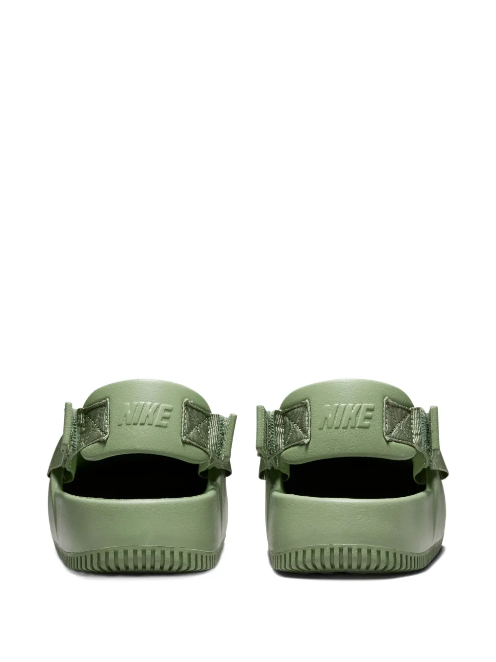 Nike Calm "Oil Green" muiltjes Groen
