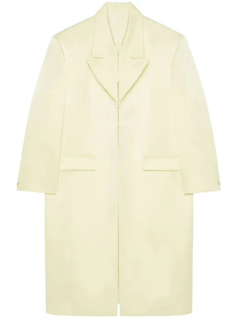 Givenchy silk-satin coat