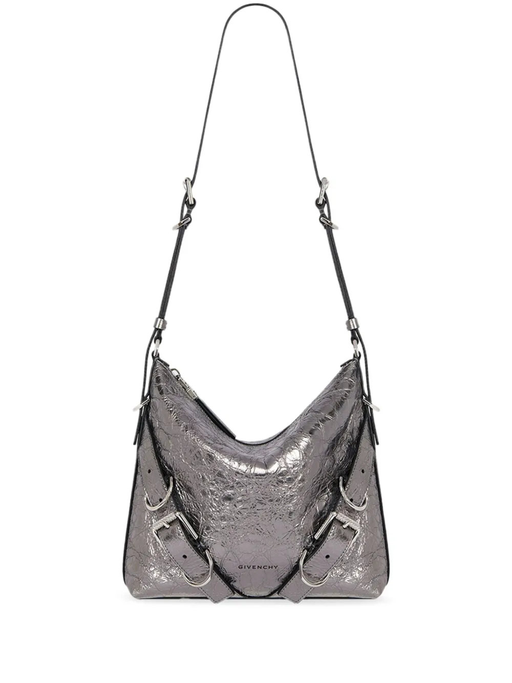 Givenchy Borsa a spalla Voyou piccola - Argento