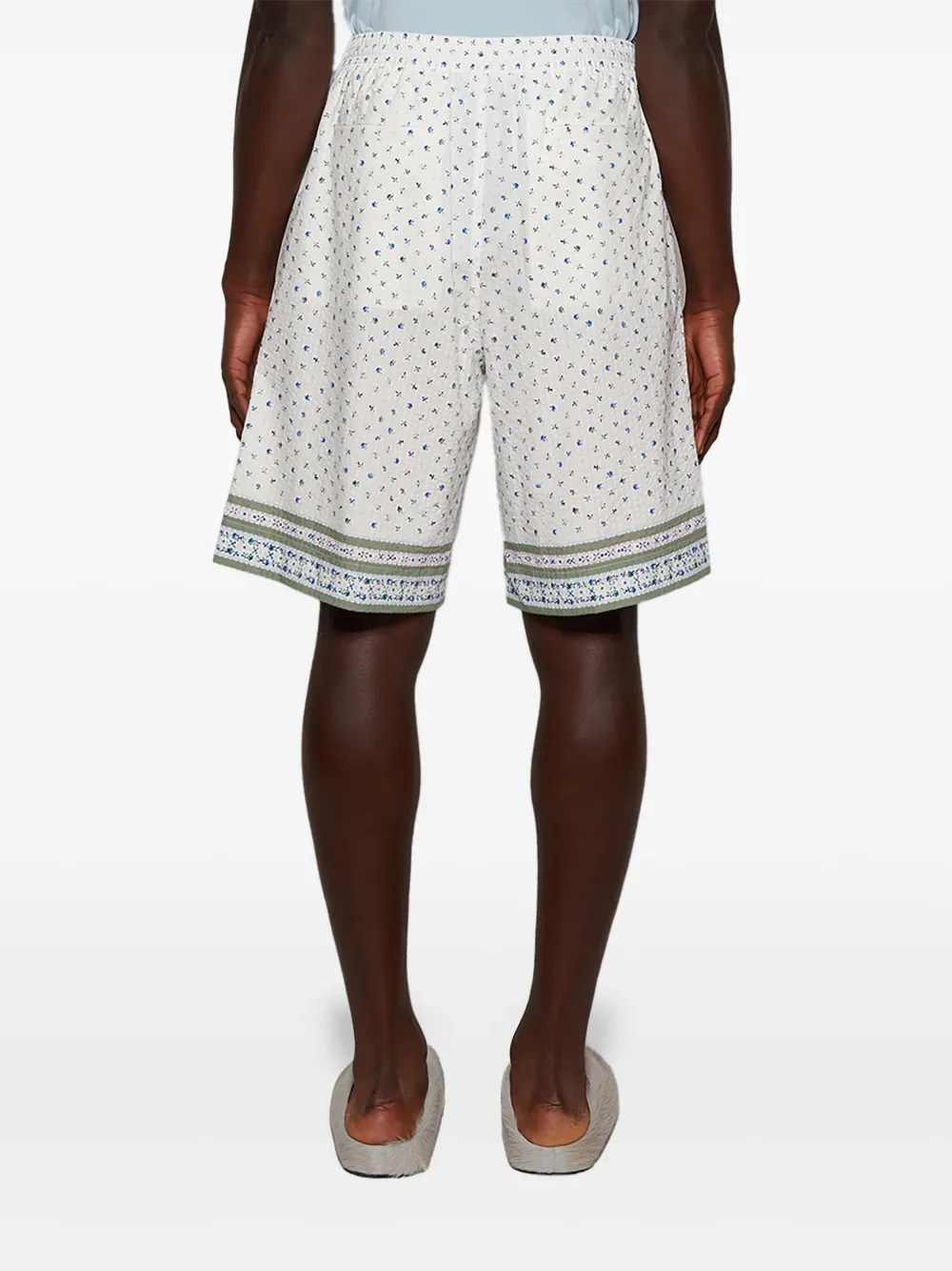 cotton tailored shorts
