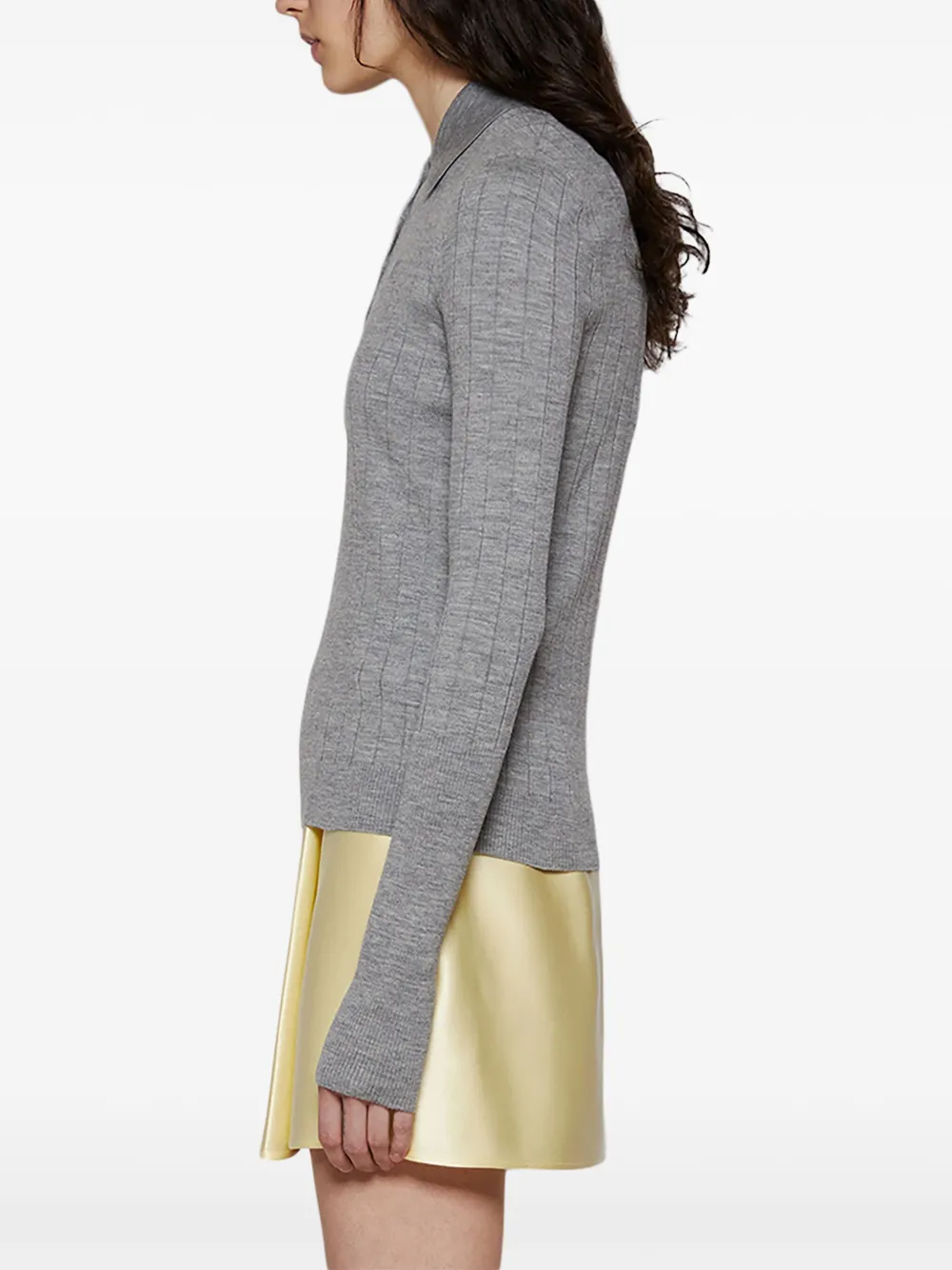 Givenchy Wollen polotop met 4G-detail Grijs