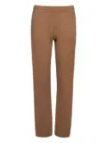 Sporty & Rich cashmere elastic-waist trousers - Brown