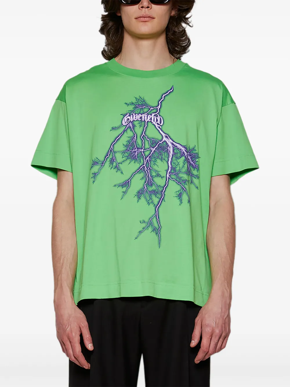 Givenchy T-shirt met korte mouwen Groen