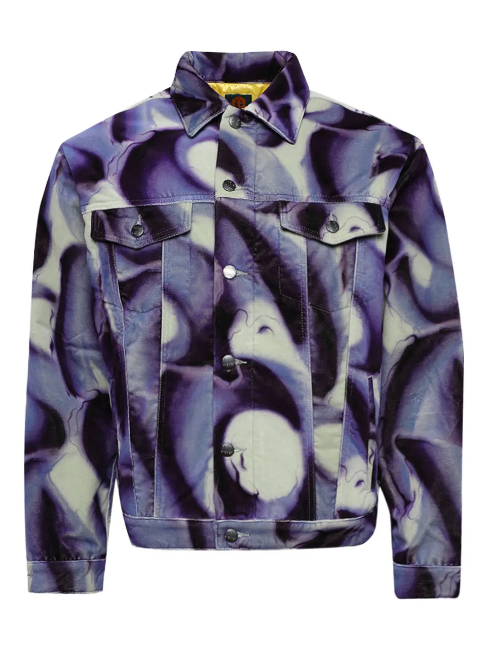 Casella Meyer velvet allover jacket | Purple | Image 1