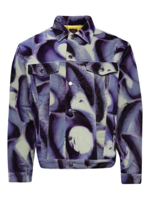 Casella Meyer Velvet Allover Jacket | Purple | FARFETCH