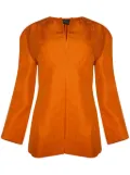 Givenchy open-front blouse - Orange