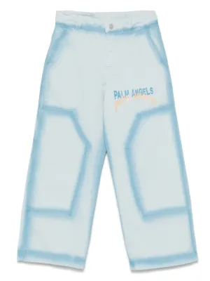 Palm Angels Kids カモフラージュ トラックパンツ | ニュートラル