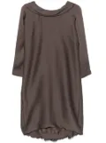 Hermès Pre-Owned 2000s silk midi dress - Brown