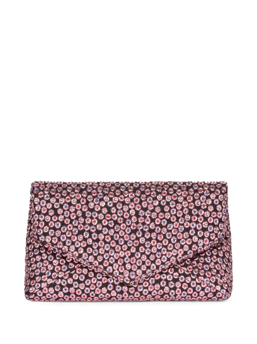 DRIES VAN NOTEN envelope clutch bag - Pink