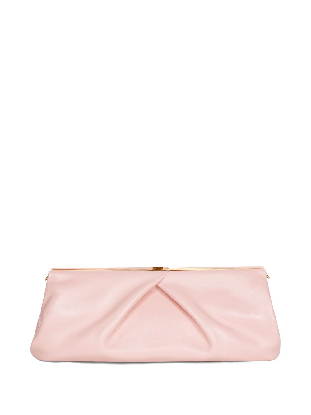 DRIES VAN NOTEN metal frame clutch bag - Pink