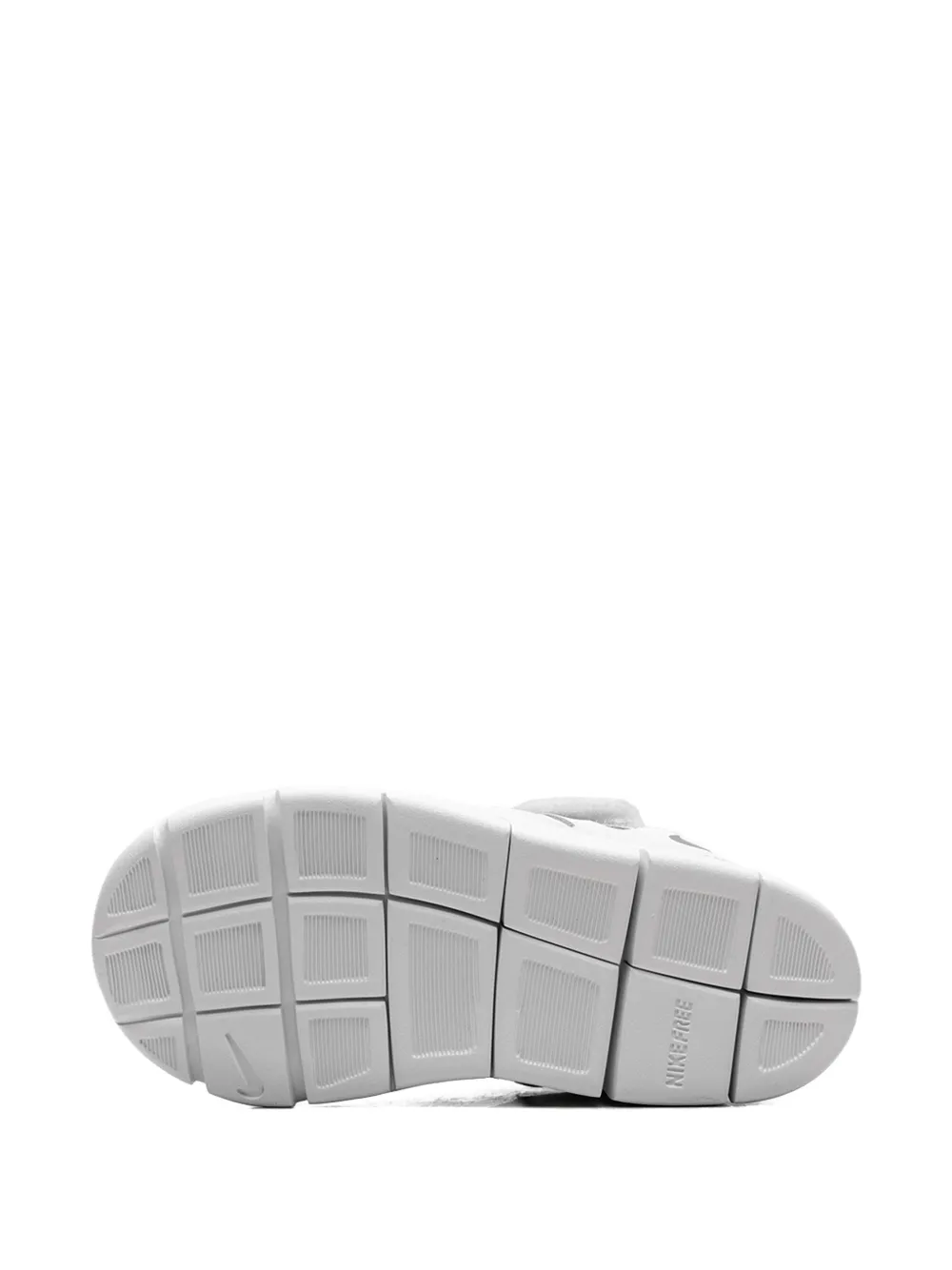 Nike Kids Free Run 2 low-top sneakers Wit