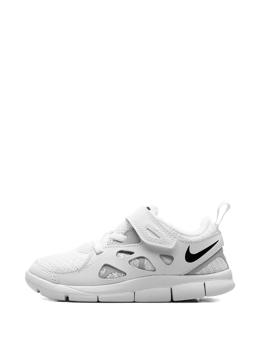 Nike Kids Free Run 2 low-top sneakers Wit