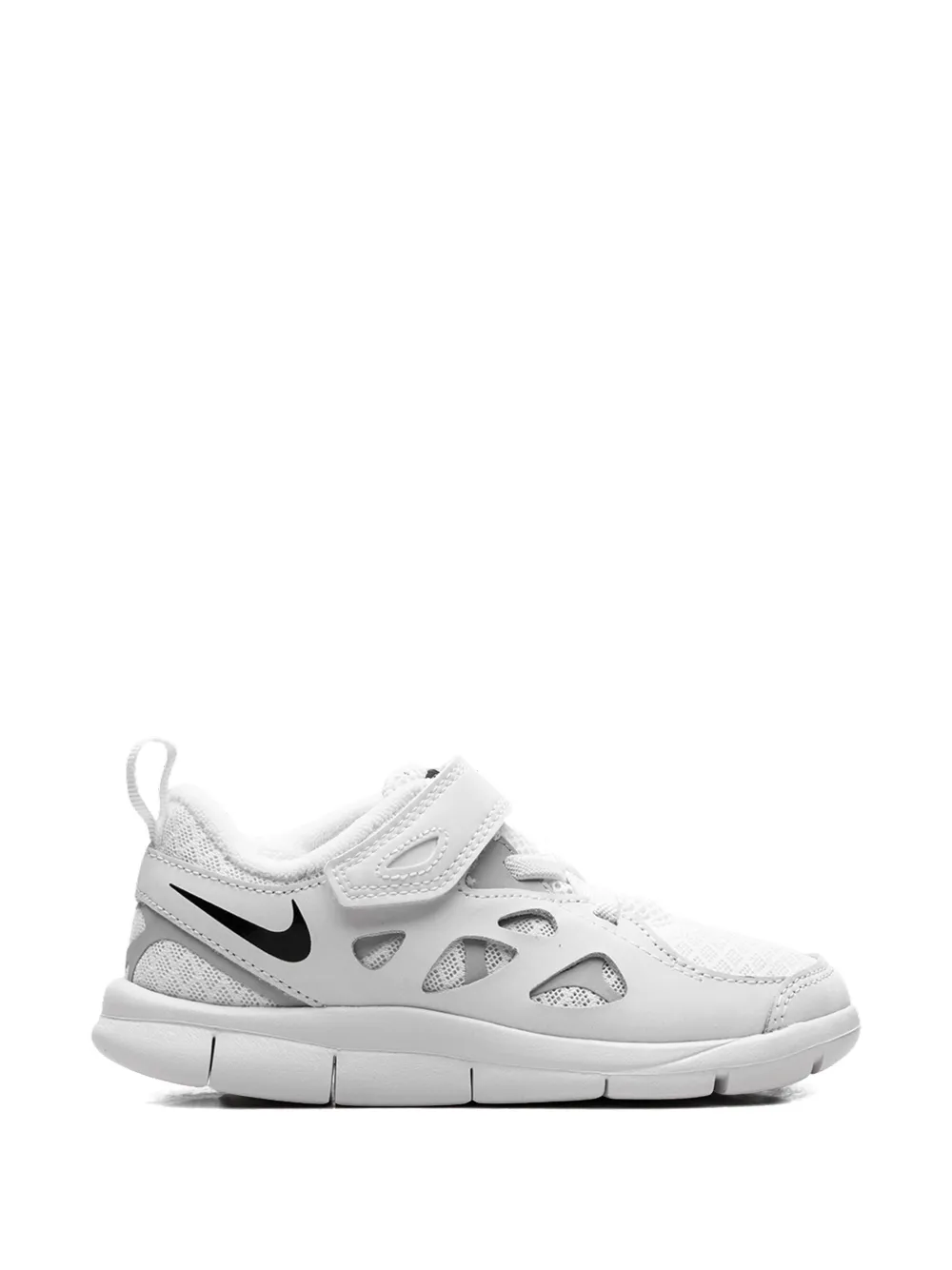 Nike Kids Free Run 2 low-top sneakers Wit