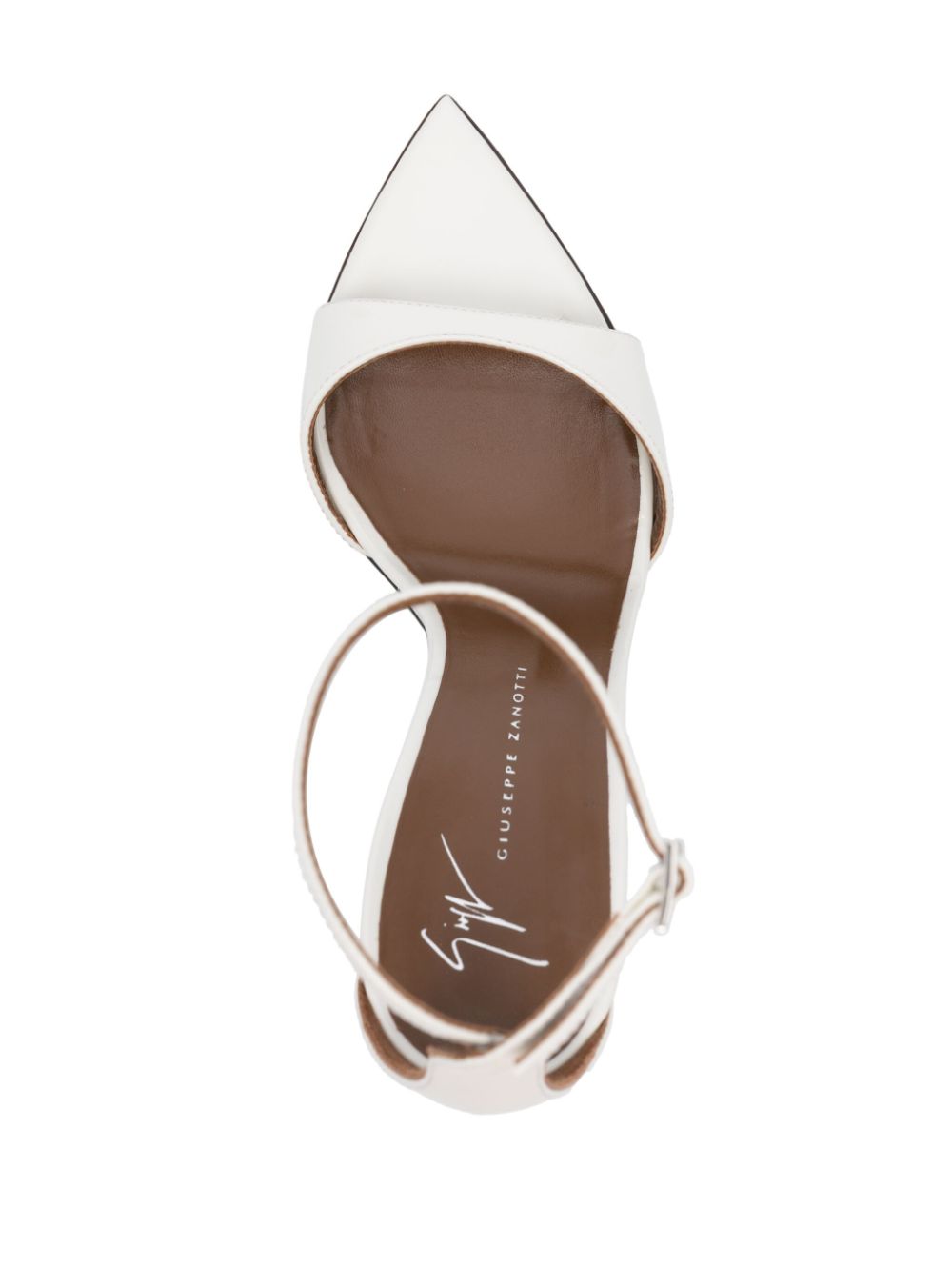 Giuseppe Zanotti 105mm Intriigo sandals White