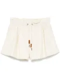 Moncler drawstring-waist shorts - Neutrals