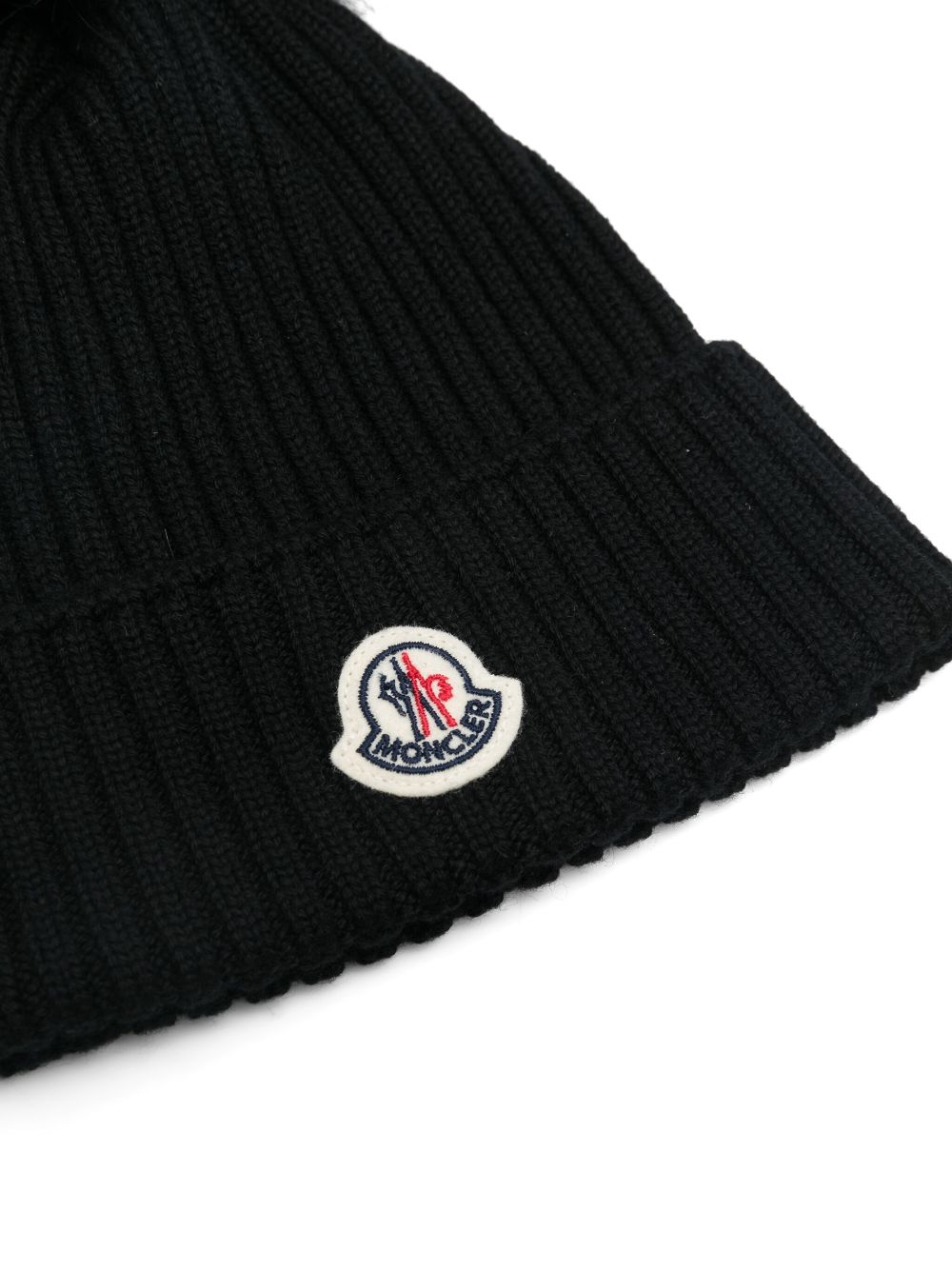 Moncler Enfant Tricot muts - Zwart