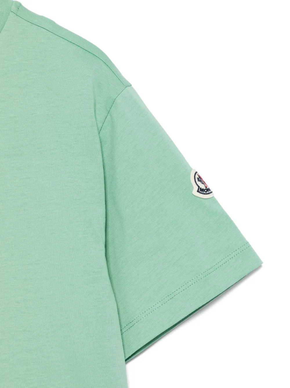 Moncler Enfant T-shirt met teddybeerprint Groen