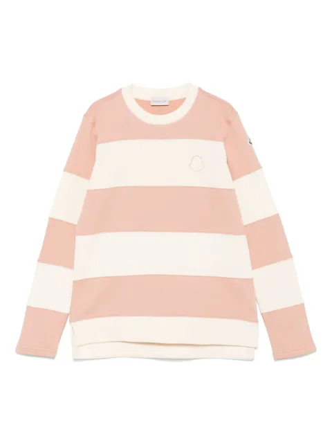 Moncler Enfant striped sweatshirt