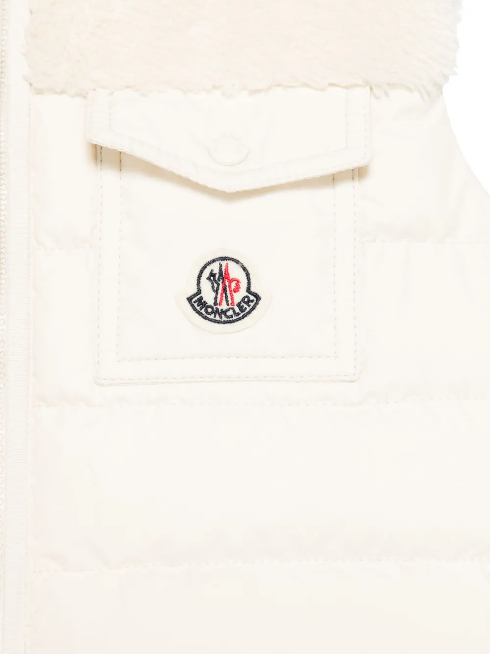 Moncler Enfant Jeromy gilet Beige