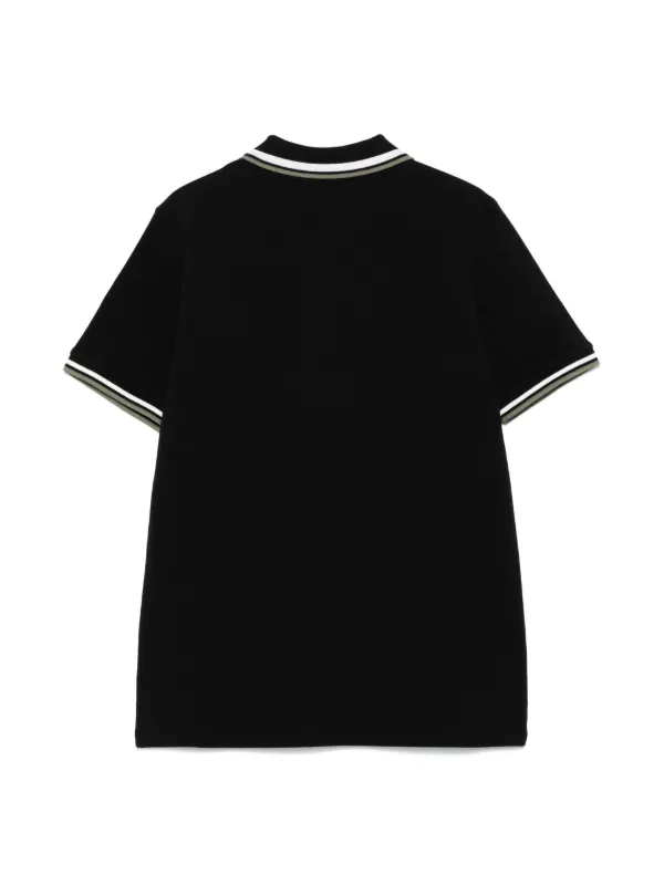 Icon Stripe knitted pleated miniskirt