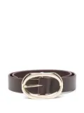 ANINE BING leather belt - Red