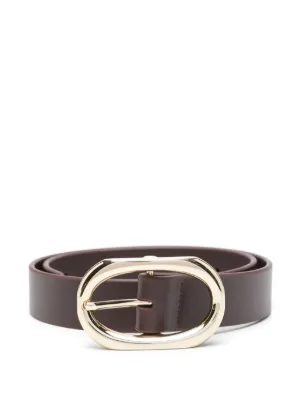 【関税込み】ANINE BING ブラック Mila ベルト ANINE BING Mila Belt - Embossed Black