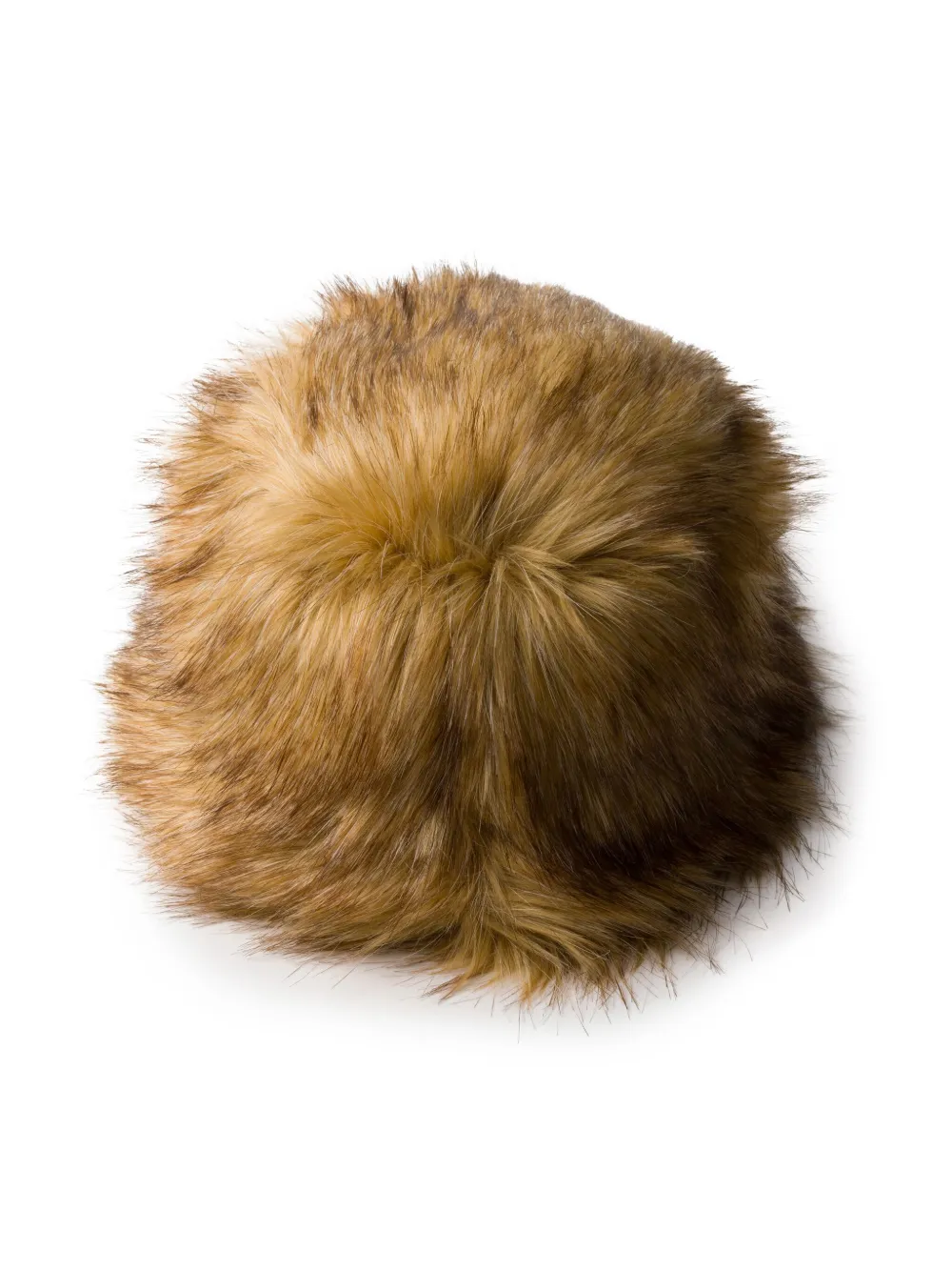 Prada Ribfluwelen vissershoed met email logo - Beige