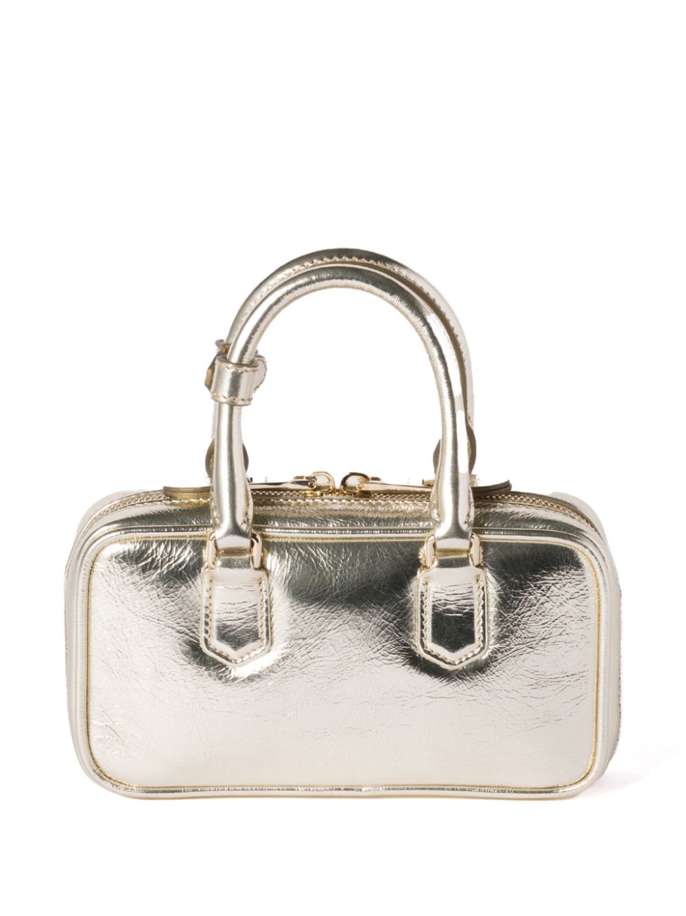 Miu Miu Arcadie mini-shopper - Zilver