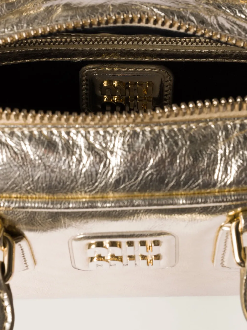 Miu Arcadie shopper Goud