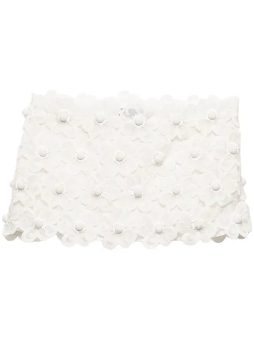 Prada jupe en guipure - Blanc - Prada - Modalova